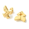 PVD Vacuum Plating 304 Stainless Steel Stud Earrings for Women EJEW-L284-10G-2