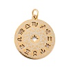 Ion Plating(IP) 201 Stainless Steel Pendants STAS-K003-11G-2