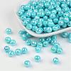 Faceted Colorful Eco-Friendly Poly Styrene Acrylic Round Beads SACR-K001-8mm-62-2