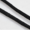 Round Nylon Satin Rattail Cord X-NWIR-O001-A-05-2