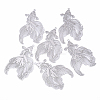 6Pcs 201 Stainless Steel Pendants STAS-YW0003-13B-1