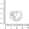 304 Stainless Steel Pendants STAS-D129-10B-P-3
