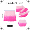 2.5M Chinlon Gradient Tassels Ribbon OCOR-GF0005-47A-2