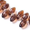 Crystal Glass Beads Strands GLAA-D033-27-3