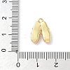 Brass Micro Pave Cubic Zirconia Pendants KK-P342-02G-02-3
