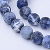 Natural Sodalite Beads Strands G-Q462-12mm-07-1