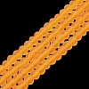 Transparent Glass Beads Strands EGLA-A034-T4mm-MD05-2