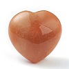Natural Red Aventurine Heart Love Stone G-G973-07A-2