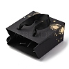 Sun Moon Star Printed Paper Gift Bags with Cotton Handles LS-CARB-F013-02-3