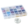 DIY Natural & Synthetic Mixed Stone Chips Jewelry Set Making Kit DIY-FS0005-87-6