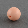 Solid Chunky Bubblegum Acrylic Ball Beads SACR-R835-14mm-07-2