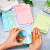 25Pcs 5 Colors Rectangle Plastic Yin-Yang Resealable Packaging Bags ABAG-TA0001-27B-6
