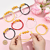 20Pcs 4 Colors Sport Theme Acrylic Beaded Bracelets for Men Women BJEW-SP0001-21-4