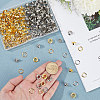 200Pcs 2 Colors Iron Grommet Eyelet Findings IFIN-GF0001-59C-3