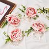 4Pcs Silk Wrist Corsage AJEW-CP0001-63-7