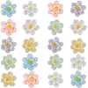 60Pcs Luminous Transparent Epoxy Resin Decoden Cabochons CRES-SC0003-04-1