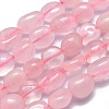 Natural Rose Quartz Beads Strands X-G-O186-B-09-2