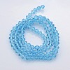 Bicone Glass Beads Strands EGLA-P016-3mm-02-2