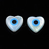 Natural White Shell Mother of Pearl Shell Beads SSHEL-N034-82D-01-3