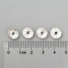 Iron Grade A Crystal Rhinestone Spacer Beads RB-A010-10MM-S-3