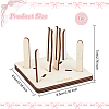 Wood Wood Bow Maker Templates DIY-WH0028-79-2