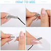 5Pcs Stainless Steel Bayonet Clasps FIND-CA0010-02A-4