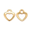 201 Stainless Steel Charms STAS-K217-50A-G-1