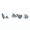 Electroplate Glass Chip Beads GLAA-WH0006-05A-3