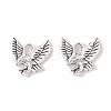 Tibetan Style Alloy Pendants TIBEP-20305-AS-R-1