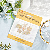 8Pcs 2 Styles Brass Micro Pave Cubic Zirconia Pendants FIND-BBC0004-29B-5