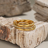 304 Stainless Steel Finger Rings for Women GN6339-3