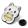 Cartoon Cat Enamel Pins JEWB-Q031-02EB-02-3