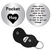 2Pcs 2 Style PU Leather Guitar Clip AJEW-CN0001-21-014-1