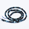 Natural Agate Beads Strands G-E469-12O-2