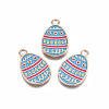 Alloy Enamel Pendants ENAM-S115-154-1