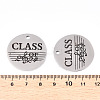 Non-Tarnish 201 Stainless Steel Pendants STAS-T064-38P-23-3