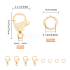 50Pcs 304 Stainless Steel Lobster Claw Clasps STAS-SC0002-93B-2