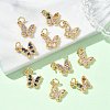 SHEGRACE Brass Pave Clear Cubic Zirconia Pendants XGRQ3Q351-628G-4