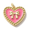 Rack Plating Brass Pendants KK-U027-24G-01-1