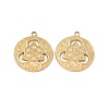 Ion Plating(IP) 304 Stainless Steel Pendants STAS-B031-27G-2