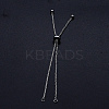 Tarnish Resistant Adjustable 201 Stainless Steel Slider Bracelets Making LS-STAS-S105-JN646-1-2