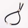 Nylon Twisted Cord Bracelet Making MAK-F019-3