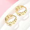 Hollow Heart Brass Hoop Earrings EJEW-Z102-16G-3