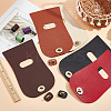   5Pcs 5 Colors Imitation Leather Bag Cover FIND-PH0006-67-6