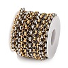 Two Tone 304 Stainless Steel Rolo Chains CHS-A021-04GP-2