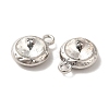 Glass Pendants PALLOY-O106-21P-01-2