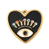 304 Stainless Steel Enamel Pendants STAS-P380-64G-01-1