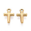 304 Stainless Steel Cross Charms STAS-T072-50G-1
