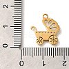 201 Stainless Steel Pendants STAS-R136-27G-3