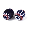 Handmade Millefiori Glass Barrel Beads LA-N002-18D-3
